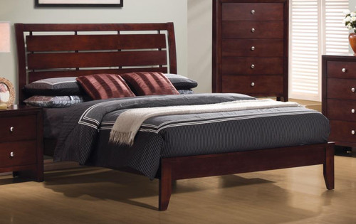 Serenity Rich Merlot Twin Bed