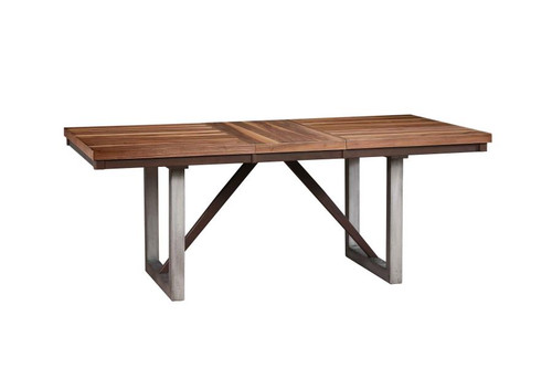 Spring Creek Industrial Natural Walnut Dining Table