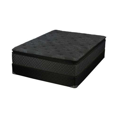 Bellamy 12" Twin Mattress Grey And Black