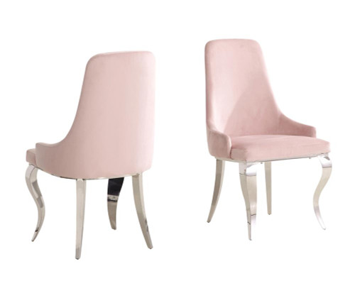 Light Pink Dining Chair