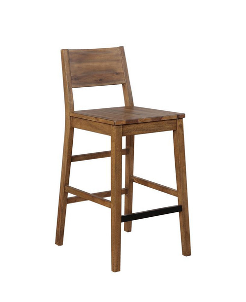 Tucson Rustic Varied Natural Bar Stools, Set of Two