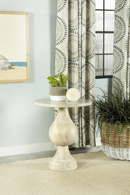 Accent Table Beige
