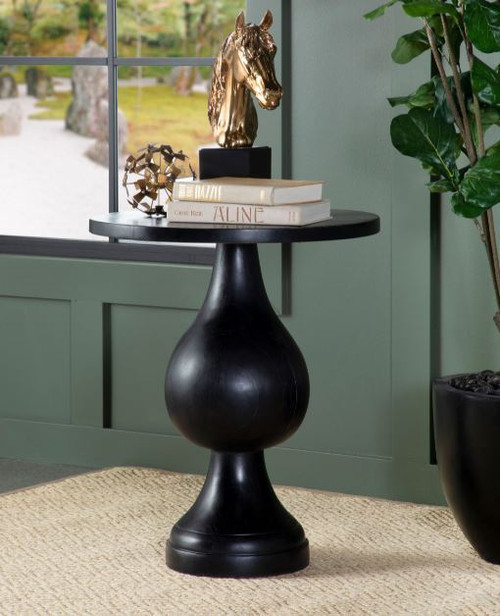 Accent Table Black