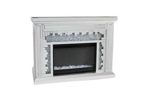 Gilmore Rectangular Freestanding Fireplace Mirror