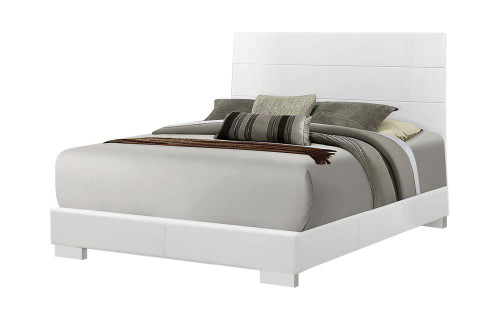 Felicity Cal King Panel Bed White