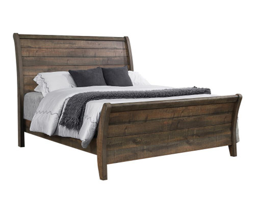 Frederick Cal King Bed Brown