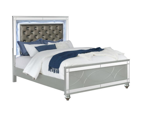 Gunnison Collection Silver Cal King Bed