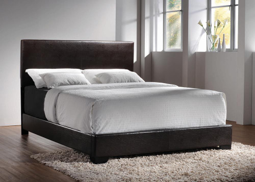 Conner Collection Dark Brown Cal King Bed