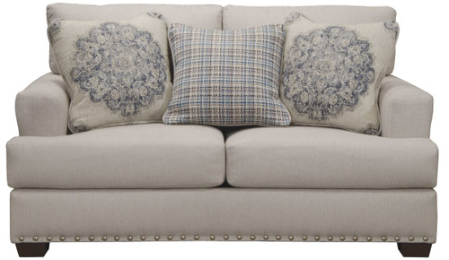 Newberg  Loveseat in Platinum/Platinum