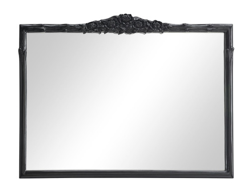 Mantel Mirror Black