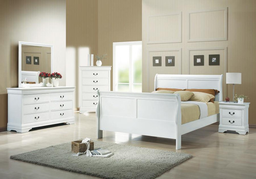 Louis Philippe Full Bed 3 Pc. Set