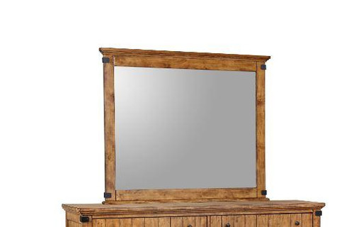 Brenner Rustic Honey Mirror