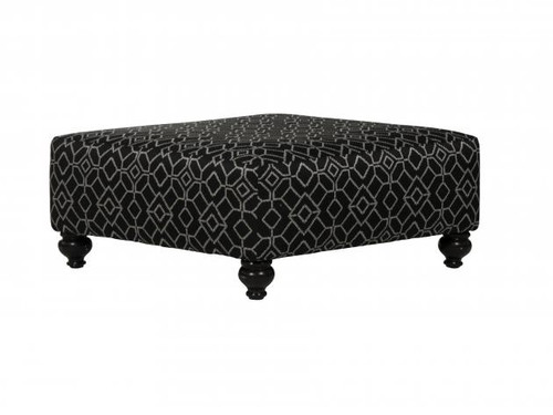 Cumberland Cocktail Ottoman Onyx