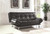 Dilleston Tufted Back Upholstered Sofa Bed Black