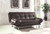 Dilleston Contemporary Brown Sofa Bed