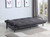 Dark Grey Metal Futon Frame