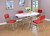 Retro Collection White Dining Table