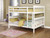 Chapman Traditional White Full-over-Full Bunk Bed