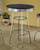 Contemporary Black Bar-Height Table (2405)