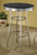 Contemporary Black Bar-Height Table (2405)