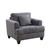 Samuel Transitional Charcoal Chair