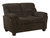 Clementine Casual Brown Loveseat