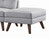 Churchill Modern Grey Ottoman