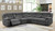 Camargue Casual Grey Motion Sectional