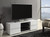 Galvin 4-drawer TV Console Glossy White