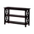 Merlot Double Shelf Sofa Table