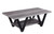 Stevens V-shaped Coffee Table Black and Antique Grey