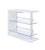 Two-Shelf Contemporary Bar Unit with Wine Holder