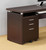 Skylar Contemporary Cappuccino Three-Drawer File Cabinet