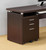 Skylar Contemporary Cappuccino Three-Drawer File Cabinet