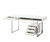 Contemporary White Writing Desk (800897)