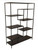 Modern Black Metal Bookcase