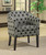 Jansen Accent Chair Grey / Black