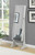 Transitional Dove Grey Cheval Mirror Armoire