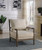Blanchett Cushion Back Accent Chair Oatmeal and Natural