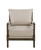 Blanchett Cushion Back Accent Chair Oatmeal and Natural