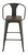 Industrial Bar Stools, Set of Two