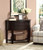 Diane 2-drawer Demilune Shape Console Table Cappuccino