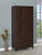 Transitional Rustic Tobacco Accent Cabinet