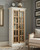 Two-Tone Curio Cabinet