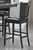 Jaden Casual Espresso Counter-Height Chair, Set of Two