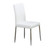 Vance White and Chrome Dining Chairs (4)
