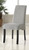 Stanton Grey Upholstered Dining Chair, Set of Two