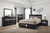 Miranda Contemporary Black Eastern King Bed