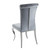 Hollywood Glam Chrome Dining Chairs (4)