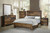 Sidney Queen Panel Bed Rustic Pine